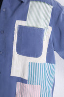 ''Re:make'' patchwork design shirt