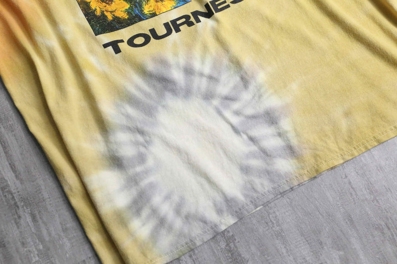 “Claude Monet” art print tie-dye tee