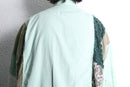 "Re:make" botanical lace docking design shirt
