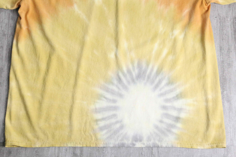 “Claude Monet” art print tie-dye tee