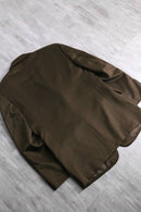 brown poly 4B tailored jacket