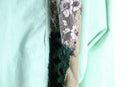 "Re:make" botanical lace docking design shirt