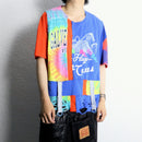 Re:make docking design colorful tee｜リメイクTシャツの古着（Re:Re:garden）