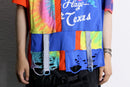 Re:make docking design colorful tee｜リメイクTシャツの古着 詳細3