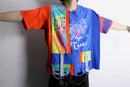 Re:make docking design colorful tee｜リメイクTシャツの古着 詳細4