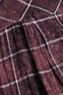 2000s uneven dyeing gauze shirt