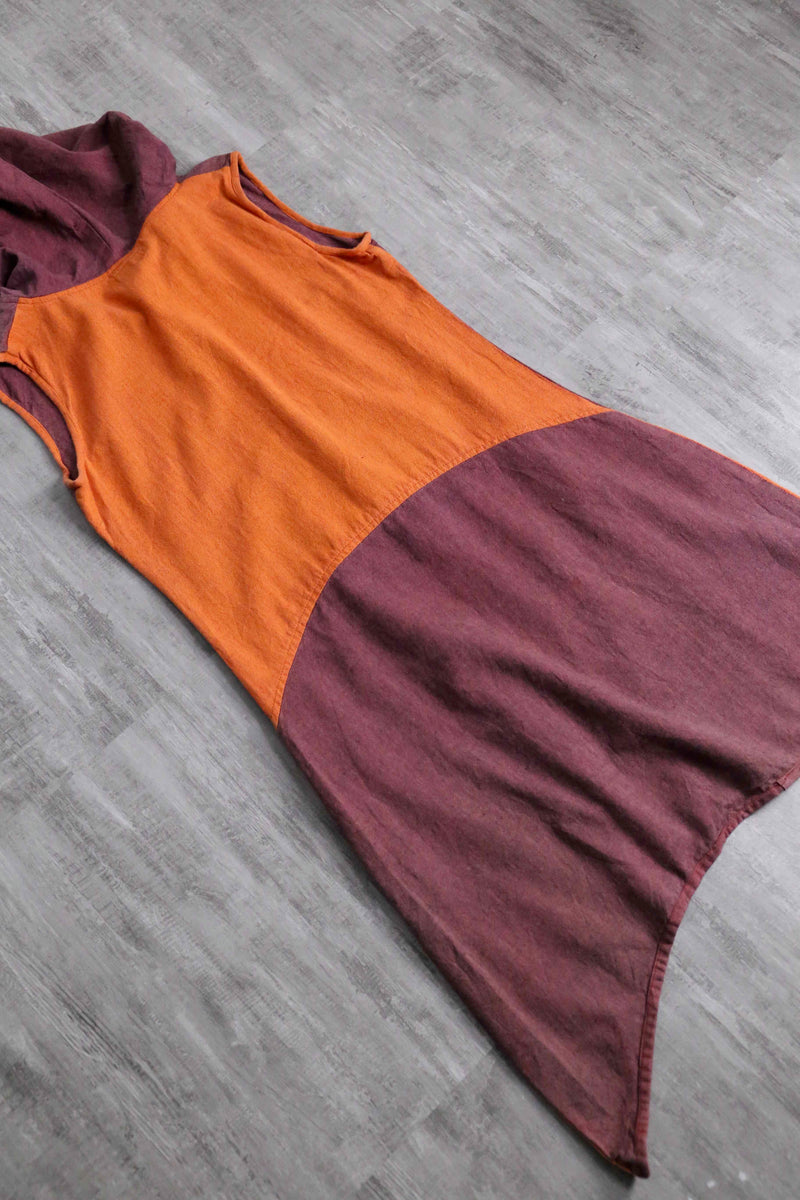 center circle pocket design no sleeve one-piece