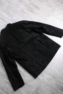 suede leather easy tailored jacket