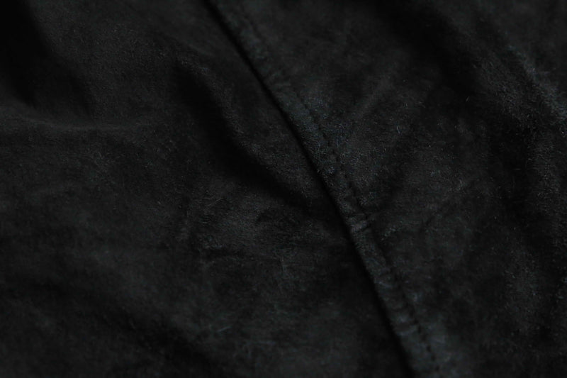 suede leather easy tailored jacket
