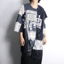 ''Re:make''asymmetry boro Tee