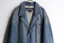 "PHAT FARM" super loose denim jacket