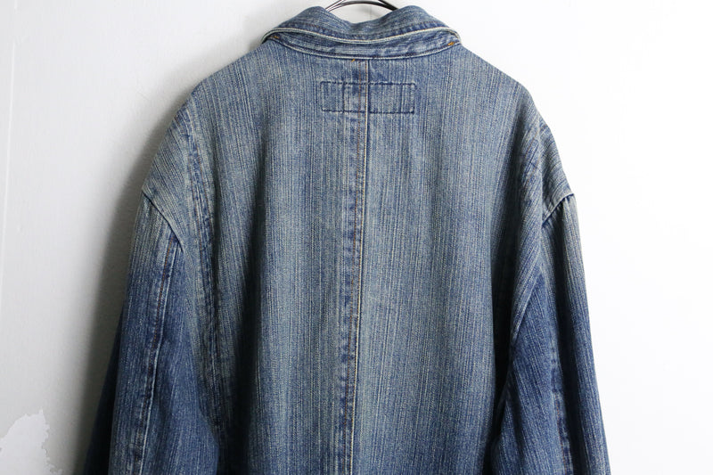 "PHAT FARM" super loose denim jacket