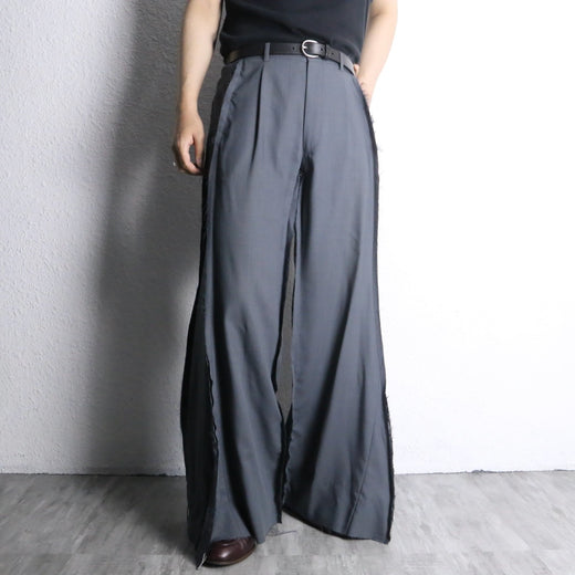 "Re:make" reverse docking slacks pants