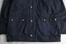 black color cotton oiled jacket