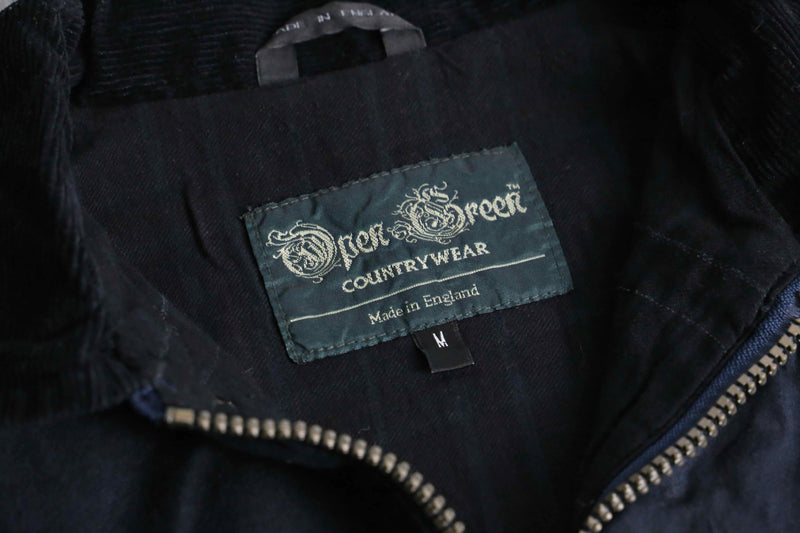 black color cotton oiled jacket
