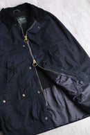 black color cotton oiled jacket