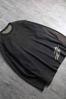 1990-00s LE JEAN DE M+Francois Girbaud waffle loose pull