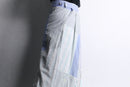 "Re:make" stripe shirt patchwork pajama pants｜リメイクバギーパンツの古着 詳細7