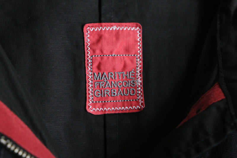 "MARITHE + FRANCOIS GIRBAUD" black color transform design switch jacket