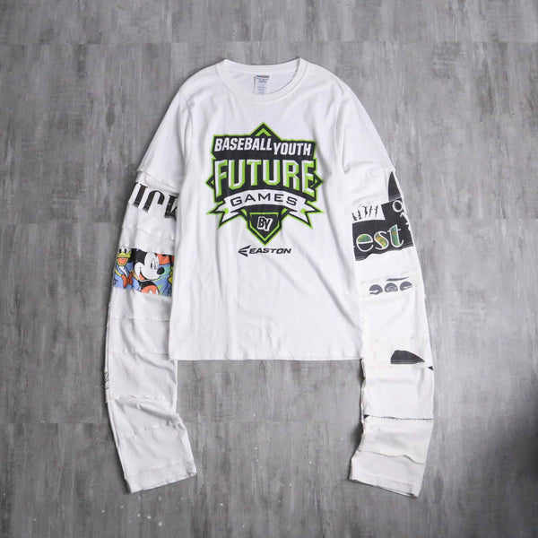 "Re:make" design long sleeve Tee