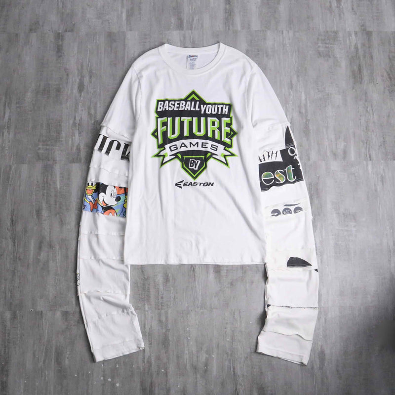 "Re:make" design long sleeve Tee