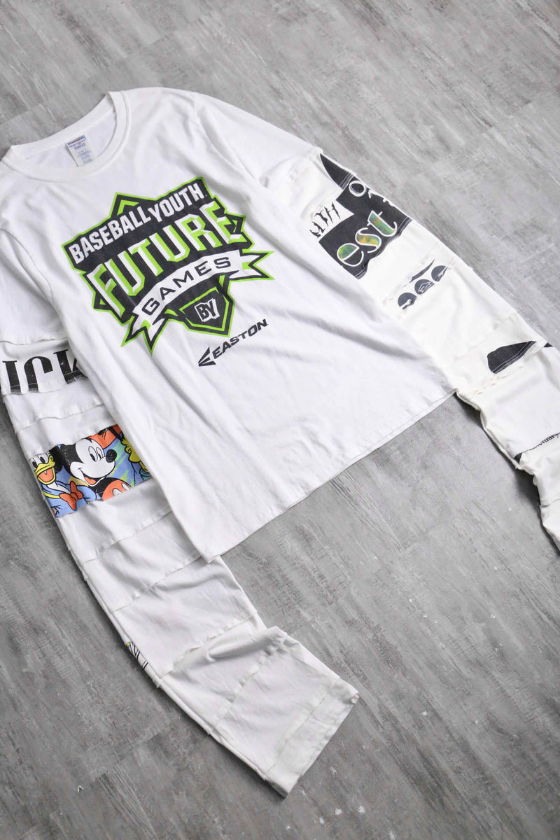 "Re:make" design long sleeve Tee