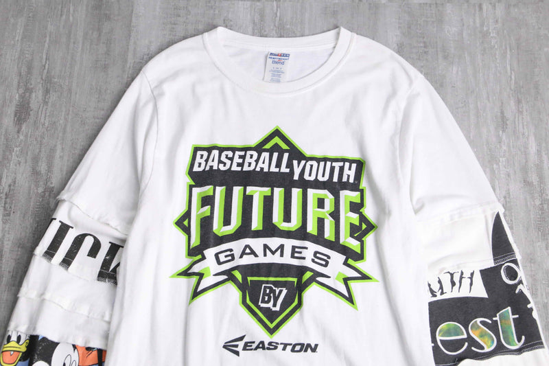 "Re:make" design long sleeve Tee