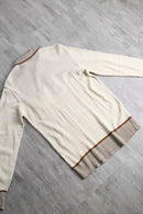 1990's vintage like design polo knit