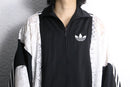 "Re:make" lace docking track jacket