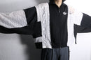 "Re:make" lace docking track jacket