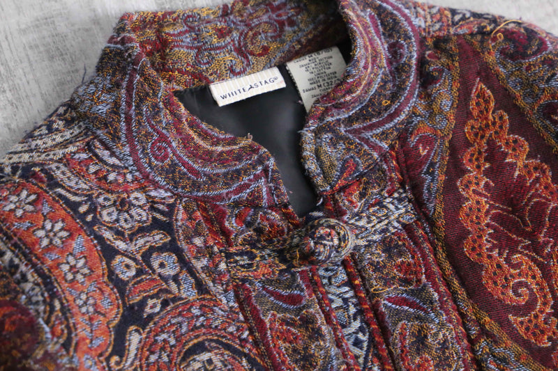 "WHITE STAG" china taste gobelin jacket