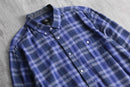 late 1990-00s Calvin Klein ombre check cotton BD shirt