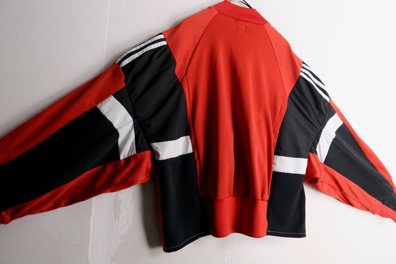 remake "再構築" red×black dolman track jacket