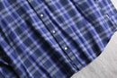 late 1990-00s Calvin Klein ombre check cotton BD shirt