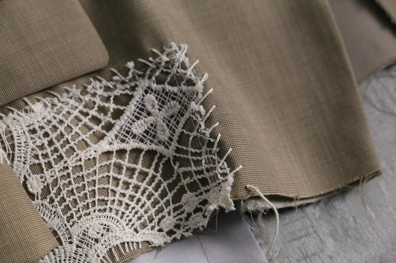 "Re:make"hand stitch tailored jacket