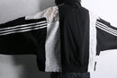 "Re:make" lace docking track jacket