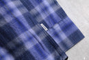 late 1990-00s Calvin Klein ombre check cotton BD shirt