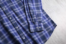 late 1990-00s Calvin Klein ombre check cotton BD shirt