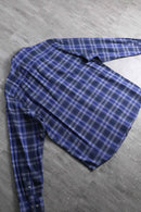 late 1990-00s Calvin Klein ombre check cotton BD shirt