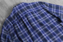 late 1990-00s Calvin Klein ombre check cotton BD shirt