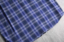 late 1990-00s Calvin Klein ombre check cotton BD shirt