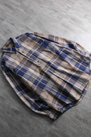 1980-90s Eddie Bauer Sonoma Heathers BD cotton flannel check shirt