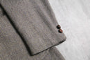 1970s vintage Yves Saint Laurent herringbone tweed 2B single tailored jacket