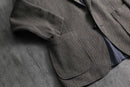 1970s vintage Yves Saint Laurent herringbone tweed 2B single tailored jacket