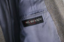 1970s vintage Yves Saint Laurent herringbone tweed 2B single tailored jacket
