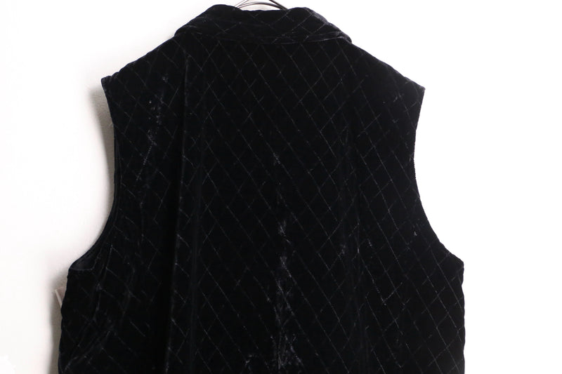"CHICO’S"black color silk vest