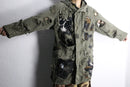 "Re:make" M-51 damaged graphic military parka