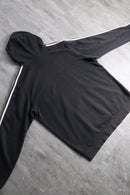 "adidas" fade black pullover hoodie