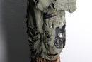 "Re:make" M-51 damaged graphic military parka
