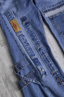 "Re:make" docking super flare denim pants